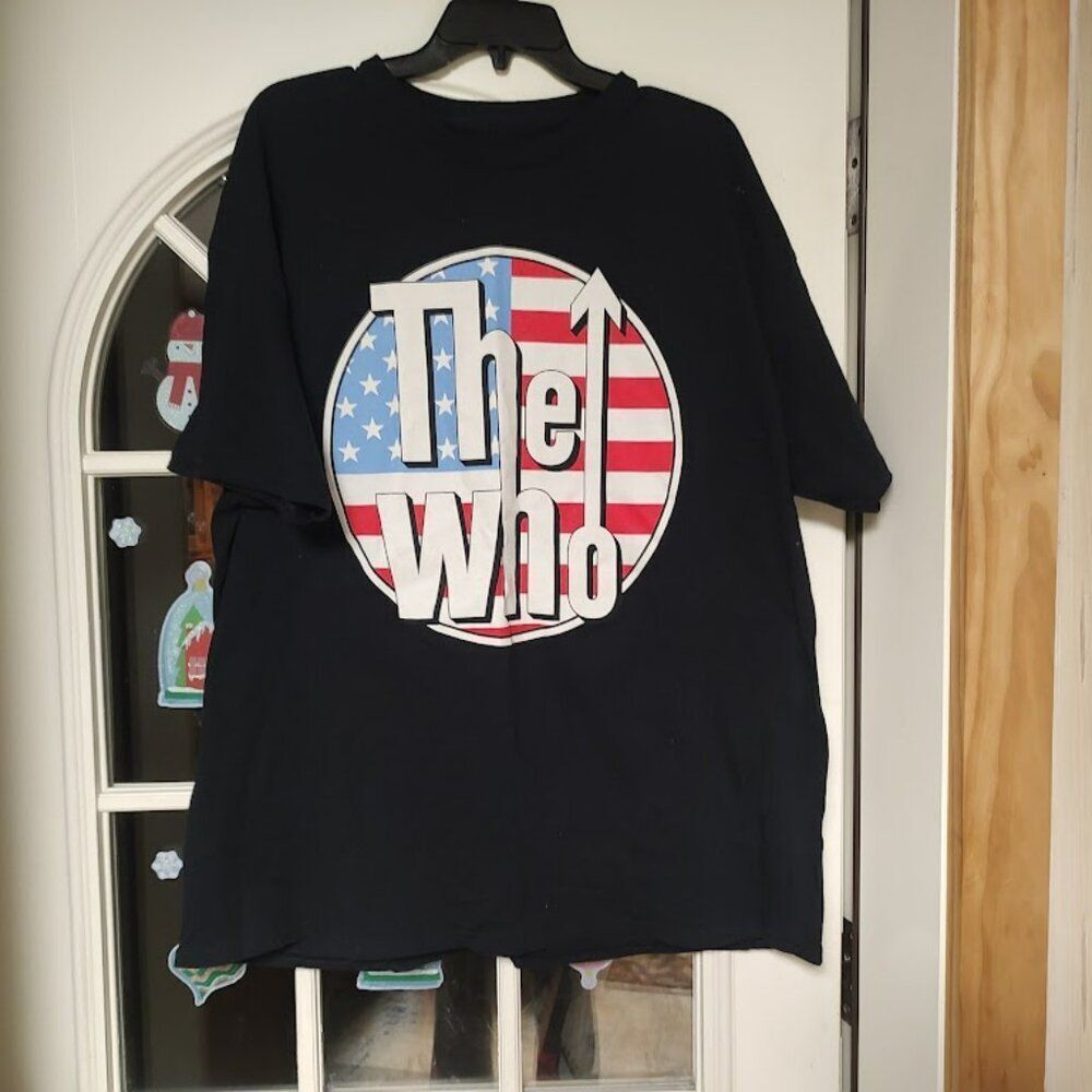 The Who Black Tour 2022 Concert Shirt Size Adult XXL